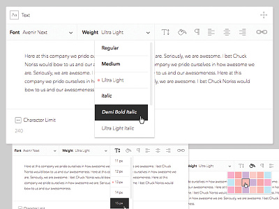 CMS Text Editor cms content management editor text block text editor