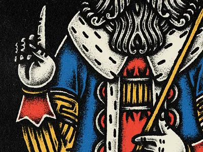 Uno King illustration king pen and ink royal royalty yondrflash