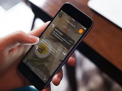 Chat Screen app ecommerce ios ios app iphone app mobile shop sketch ui user interface