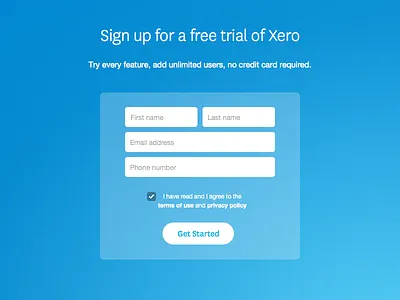 Sign up form - Mac accounting blue form sign up xero