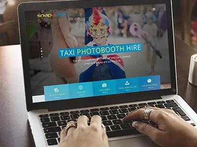 Snapacab - responsive one page design design responsive design responsiveness ux web web design web development wordpress