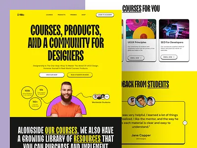 E-Learning Website courses e learning edtech education edutech elearning elearning courses interface learning online course online learning school study udemy ui video lesson web web design website website design