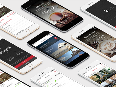 Hrn Ios App booking design hotel now right ui ux