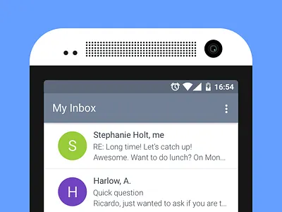 HTC One Device - Freebie android design device htc mobile mozilla one sketch ui vector