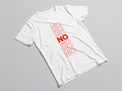NO art design graphic design no tees type type tees typography