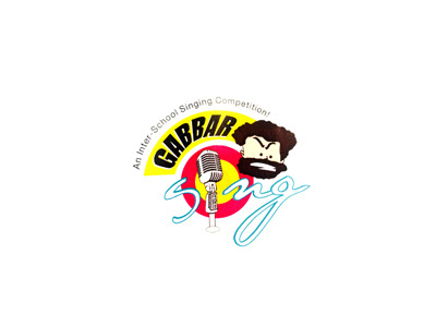 Gabbar sing logo design visual design