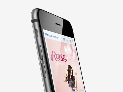 Poweramp re-skin apple awesome ios players skeuomorphic user interface