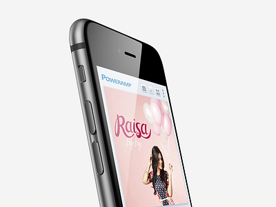 Poweramp re-skin apple awesome ios players skeuomorphic user interface