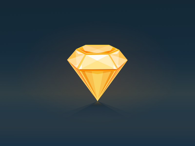 Sketch app bling diamond icons illustrations shadow sketch tools