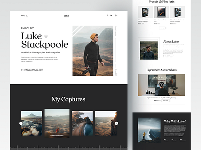 withlukestudios.com - Portfolio Website Redesign by BoomDevs on Dribbble