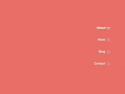 Experimental Nav menu nav simple
