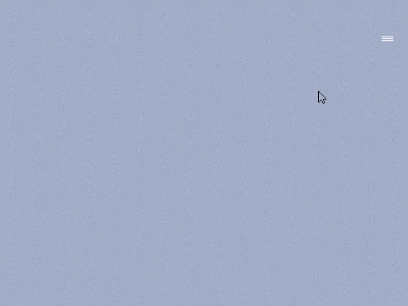 Hamburger 2 Search animation gif hamburger menu search