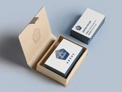 Abode Brand exploration brand geometric logo