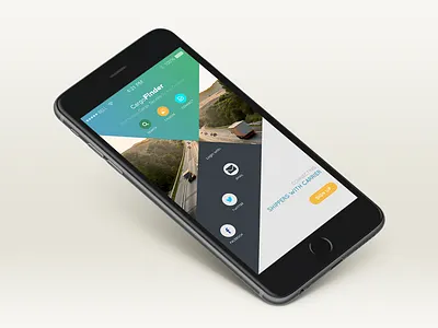 Login screen Logistics/Cargo mobile App app cargo green ios login logistics mobile signup ui ux