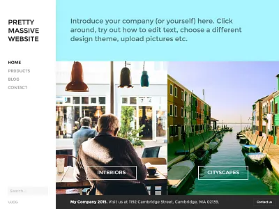 Düsseldorf cms template theme website