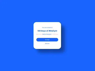 Daily UI :: 078 - Pending Invitation app branding daily ui daily ui 078 daily ui 78 dailyui dailyui 078 dailyui 78 dailyui078 dailyui78 design invitation minimal pending pending invitiation ui ux web