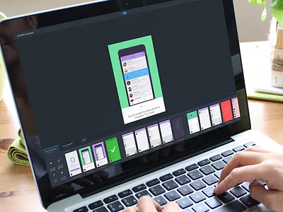 Marvel Editor - categories build edit editor gallery images prototype seelct ui web