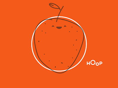 Hoop Wallpaper Friday Strawberry app character circle fruit fun hoop red smile wallpaper