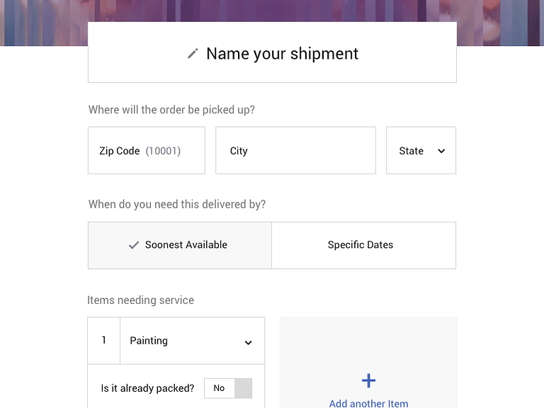 Form Layout WIP by Matthew on Dribbble