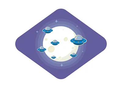 Illustrations - Meetup design drawing flat icon illustration meetup retro sketch space ufo vector vintage