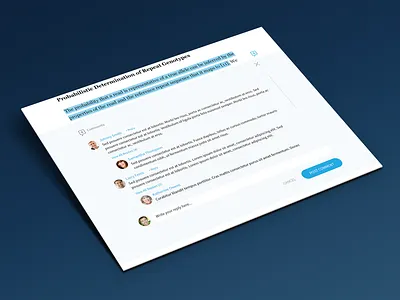 Reader Product: Comments app comments drawer expand post product reply web app
