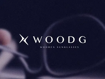 Woodg Logo classy design elegant logo sunglasses wood wooden wooden sunglasses woodg