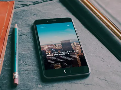 Light Wordpress theme app blog iphone minimal portfolio responsive ui web wordpress