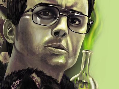 Re-Animator t-shirt design blackcat herbertwest horror re animator reanimator skull