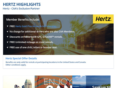 TST Car Rental Main Product Page architecture design flexible information interactive responsive travel ui ux website