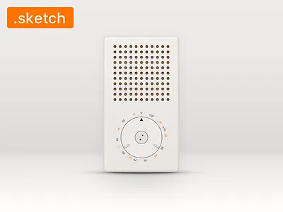 Braun T3 [Sketch] braun dieter rams free radio sketch t3