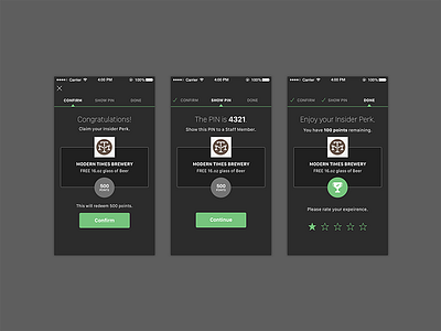 Claim Process ios 8 mobile ui native app sketch ux