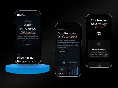 OptiRank - SEO Agency Website Design branding contentmarketing design digitalagency landing page marketingagency minimal onlinemarketing seo seoservices seotips seotools socialmediamarketing typography ui ux web webdesigner webdevelopment websitedesign