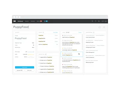 Nutanix Prism Smart Search fullscreen minimal nutanix search ui web white