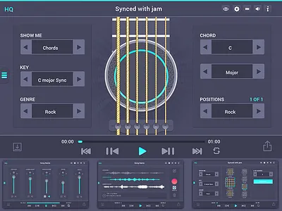 Guitar World guitar app ui guitarapp ios8 ios9 music app uiux upcoming