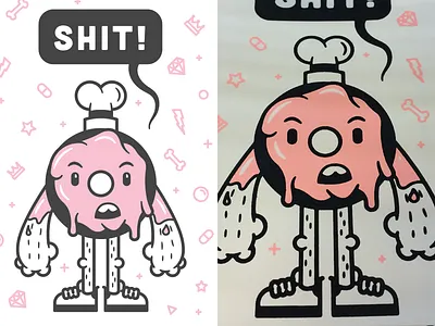 Screenprint #2 illustration print