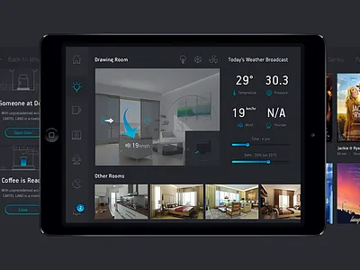 Innovation for your life app art clean design direction innovation ipad product simple ui ux
