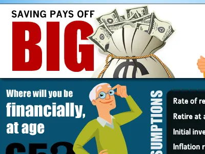 Compound Interest Infographic infographic