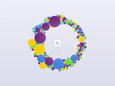 Orchestra / Universe analytics color data dataviz design geometric interface report ui