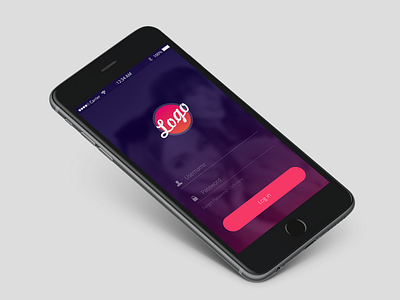 Login Screen app ios login screen mobile mobile ui signin ui