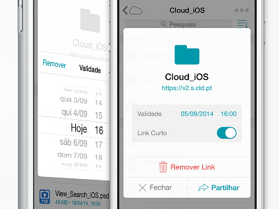 MEO Cloud - Share app cloud download files ios ipad iphone meo mobile share ui upload