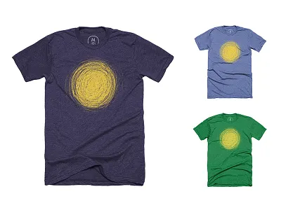 Sunshine Time cotton bureau minimal shirt summer sun