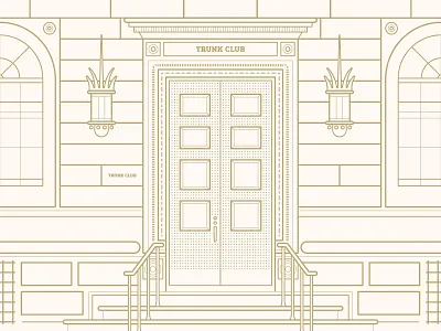 NYC Clubhouse fashion gold line new york nyc trunk club