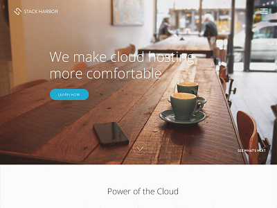 Stackharbor art direction web design