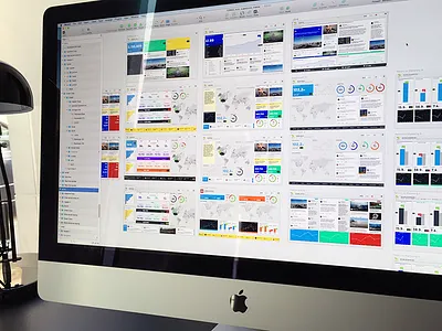 Tickr Masterfile dashboard data visualization information design interface sketch ui user interface ux web design