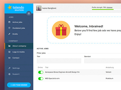 Web app dashboard dashboard navigation sidebar ui web app