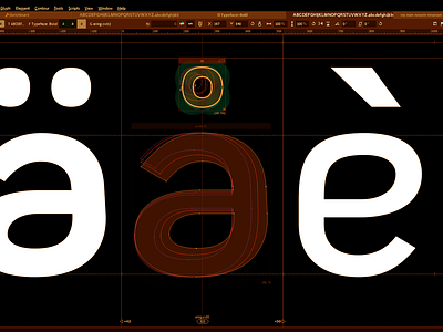 Type Design 44 2d art artwork design font fontlab graphic design lettering modern type design typeface typography vector