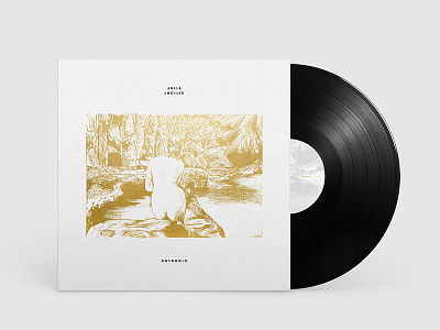 07032015 album artwork cover design julia lp lucille music typography