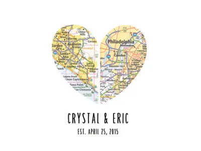 Crystal And Eric Wedding print wedding