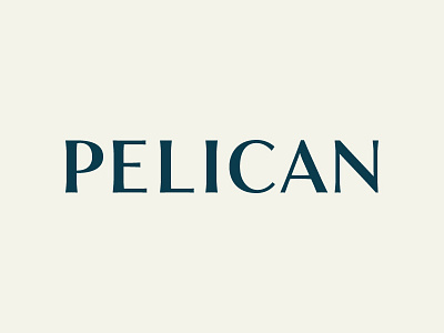 WIP - Pelican Logotype logotype pelican type typography