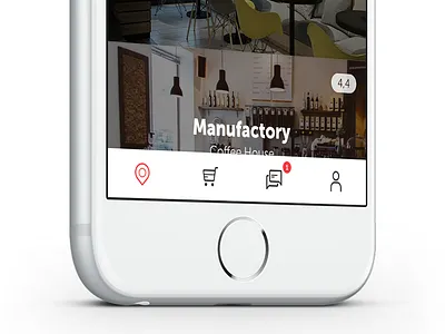 Platform app flat icons interface ios light list main minimal ui ux